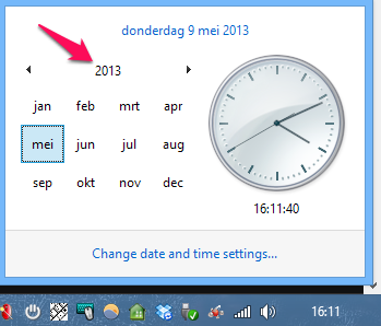 Illustration for article titled Need to know a specific date's day of the week? Use Windows to find out